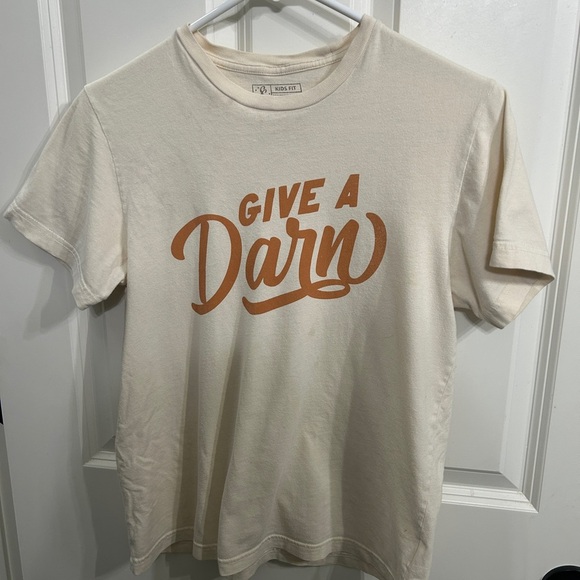 GUC youth XL (size 10/12) “Give a Darn” tee by ShopGood local shop OKC - Picture 1 of 10